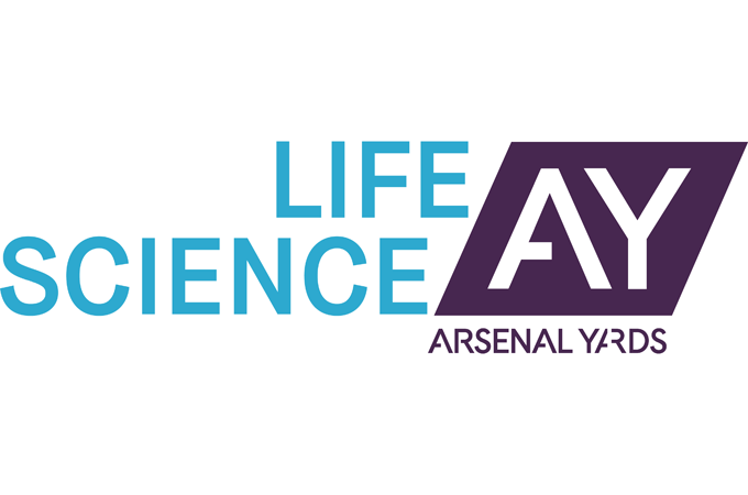 Life sciences at Arsenal Yards logo