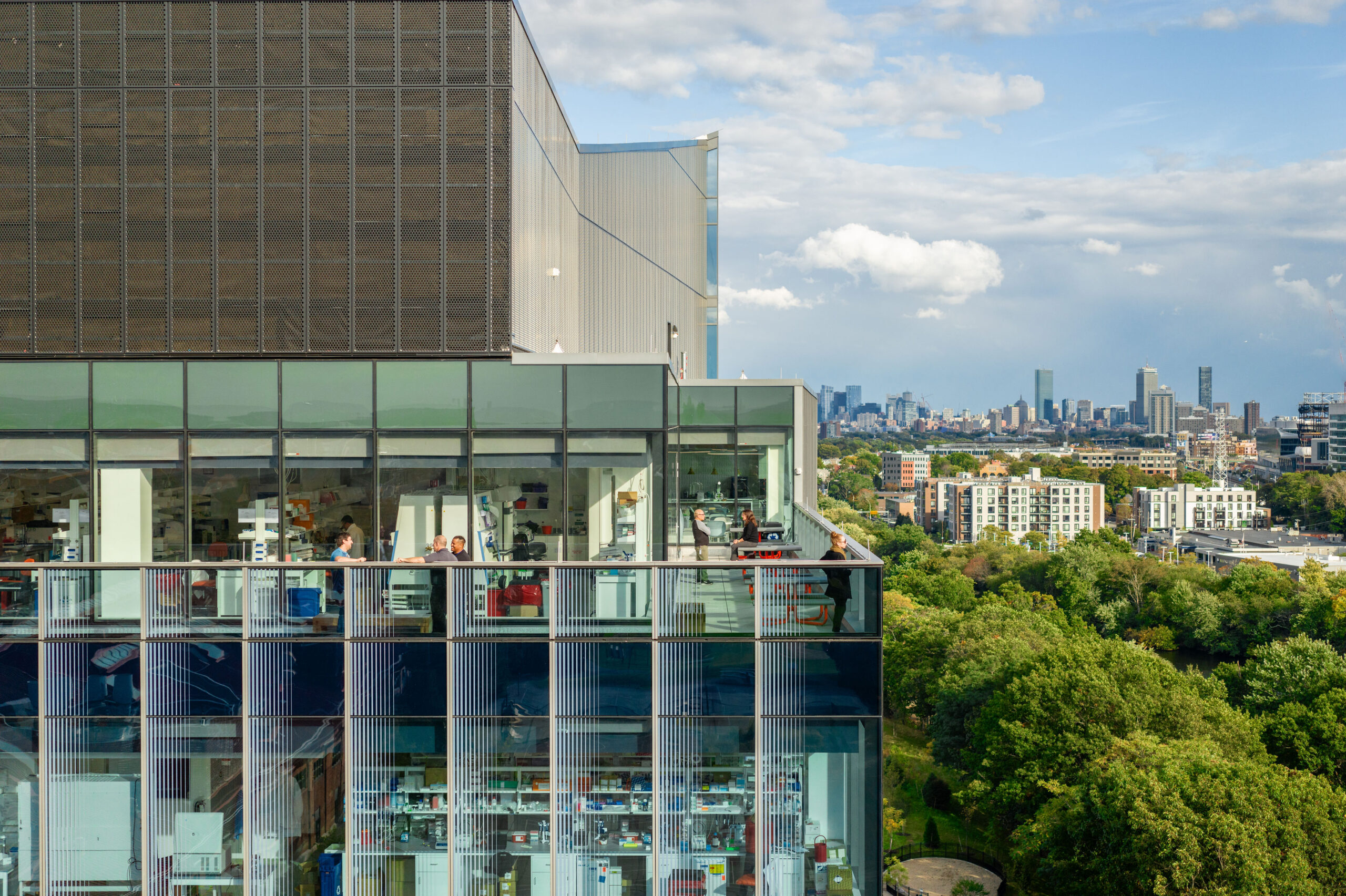 A view of the 9th floor of 100 Forge